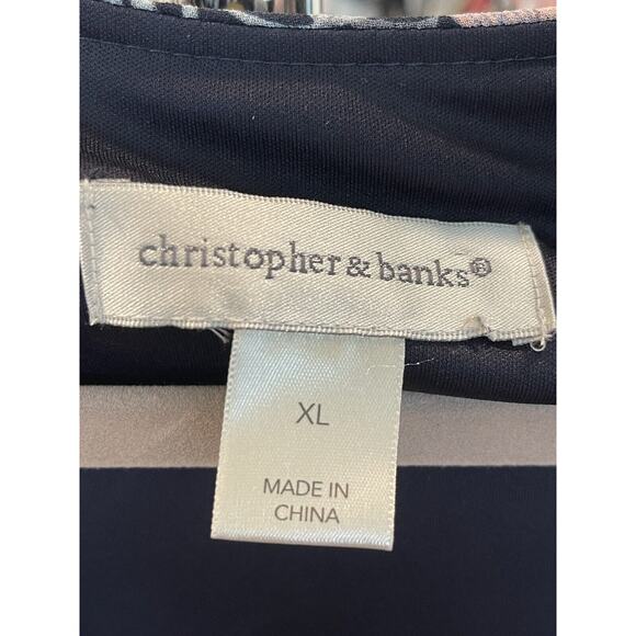 Christopher‎ & Banks Women’s Floral Long Sleeve Maxi Dress Size XL - Picture 5 of 16